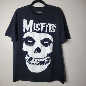Misfits Black Graphic T-Shirt